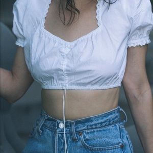 El Paso Lolita Cotton Crop Top